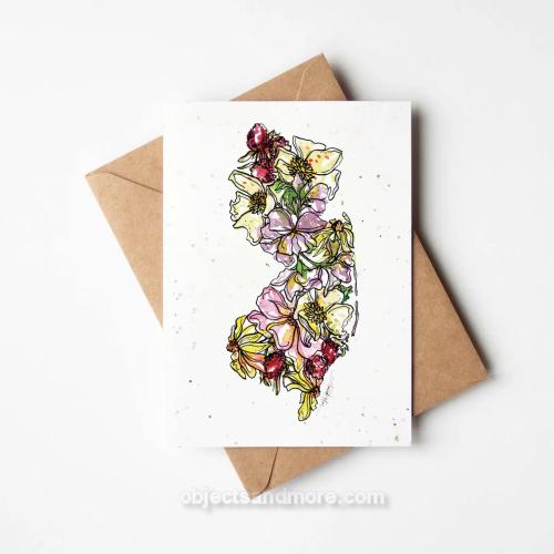 New Jersey Plantable Card by AMANDA KLEIN